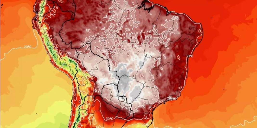 Semana promete ser de calor intenso com temperatura de até 45ºC e riscos à saúde