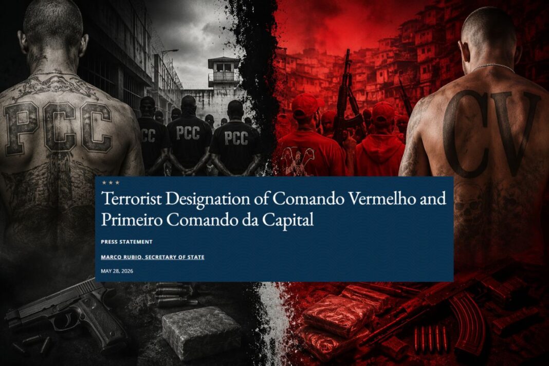 EUA classificam PCC e CV como terroristas: o que muda para as facções e para o Brasil EUA classificam PCC e CV como terroristas: o que muda para as facções e para o Brasil
