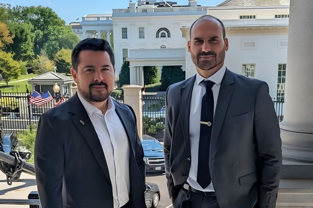Eduardo Bolsonaro vai a Washington após condenação e busca apoio contra decisões do STF Eduardo Bolsonaro vai a Washington após condenação e busca apoio contra decisões do STF