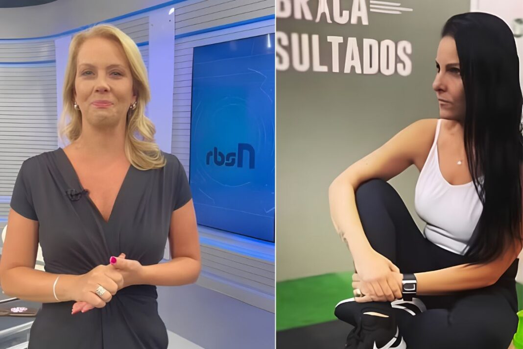 Apresentadora do RBS Notícias se afasta da bancada após morte repentina da irmã gêmea Apresentadora do RBS Notícias se afasta da bancada após morte repentina da irmã gêmea