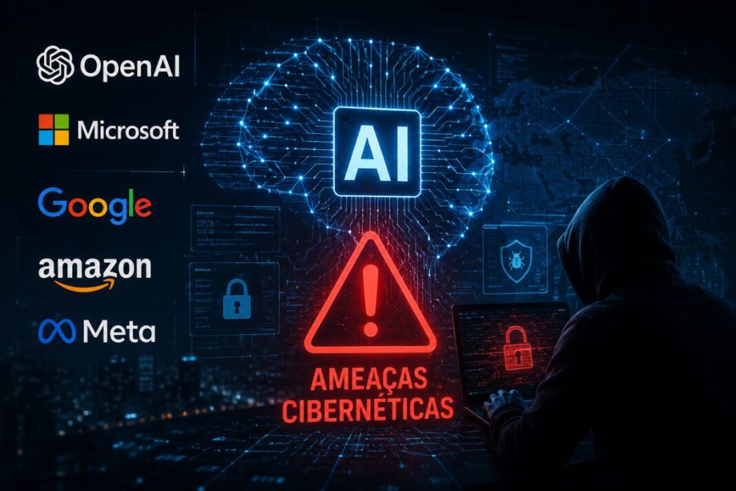 OpenAI, Microsoft e outras empresas unem-se para alertar sobre ameaças cibernéticas da IA OpenAI, Microsoft e outras empresas unem-se para alertar sobre ameaças cibernéticas da IA